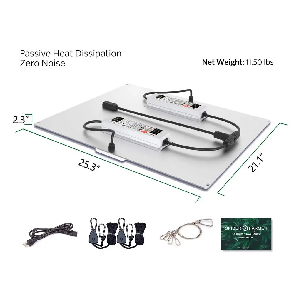 Растущие лампы Led Grow Light 4000 Вт паук фермер Квантовая доска полный спектр для выращивания растений samsung LM301B Meanwell