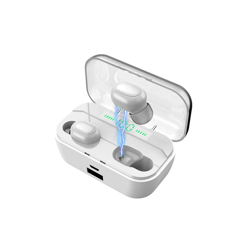 Беспроводные наушники G6S TWS сенсорные Bluetooth 5 0 9D шумоподавление стерео спортивные