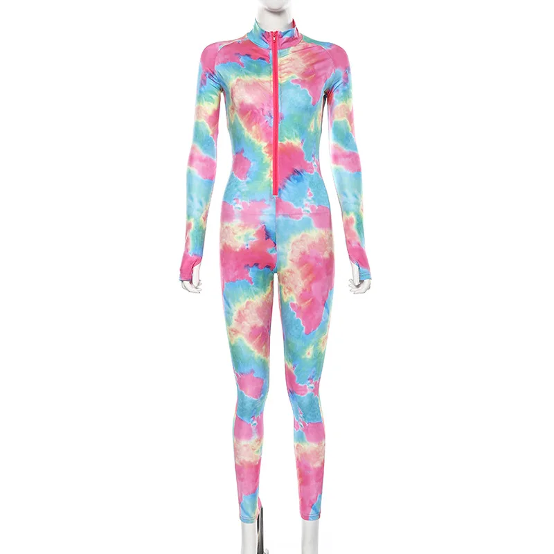 Спортивный комплект для йоги женский комбинезон фитнеса осенний бесшовный