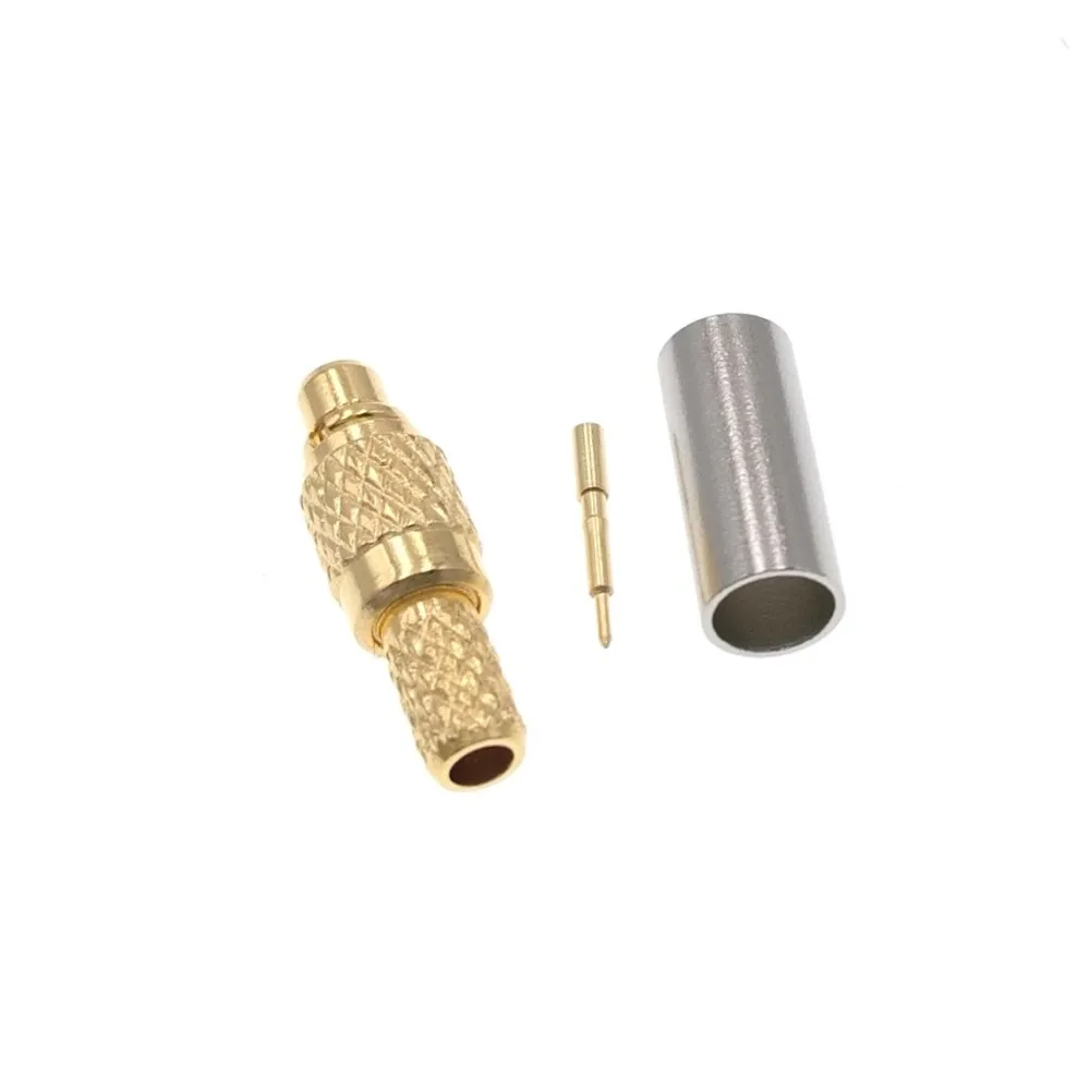 MMCX Штекерный прямой радиочастотный разъем для кабеля RG316 RG174|connectors for cables|connector