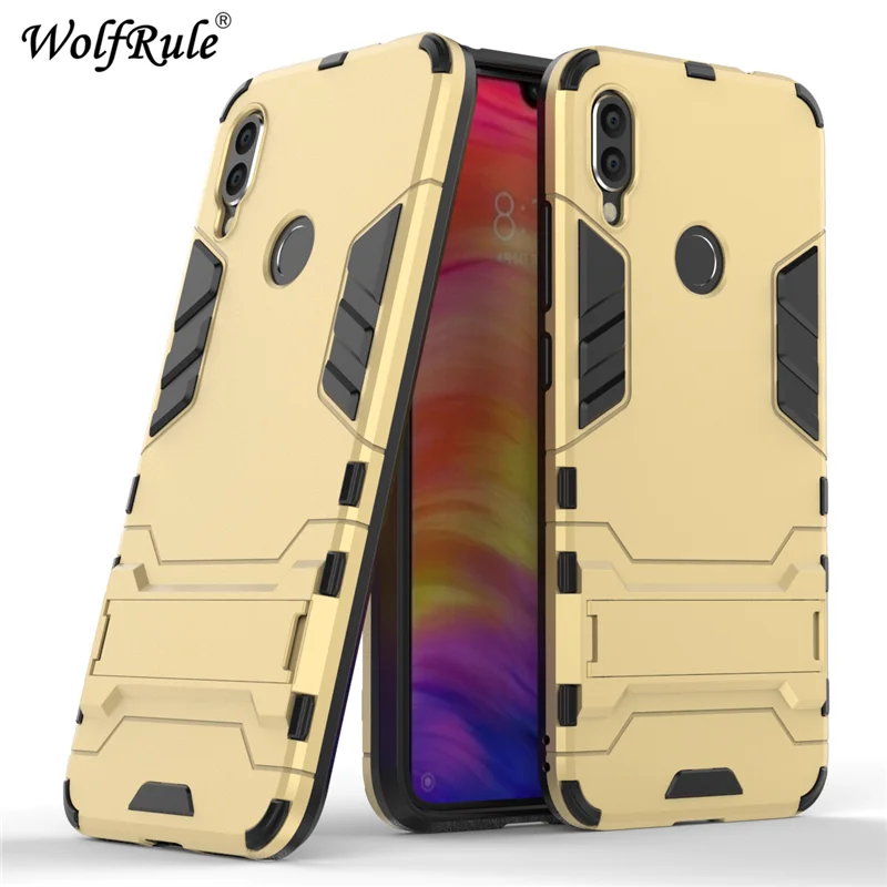 

For Xiaomi Redmi Note 7 Cases Cover Silicone Plastic Kickstand Fitted Case For Xiaomi Redmi Note 7 Case For Redmi Note 7 Fundas