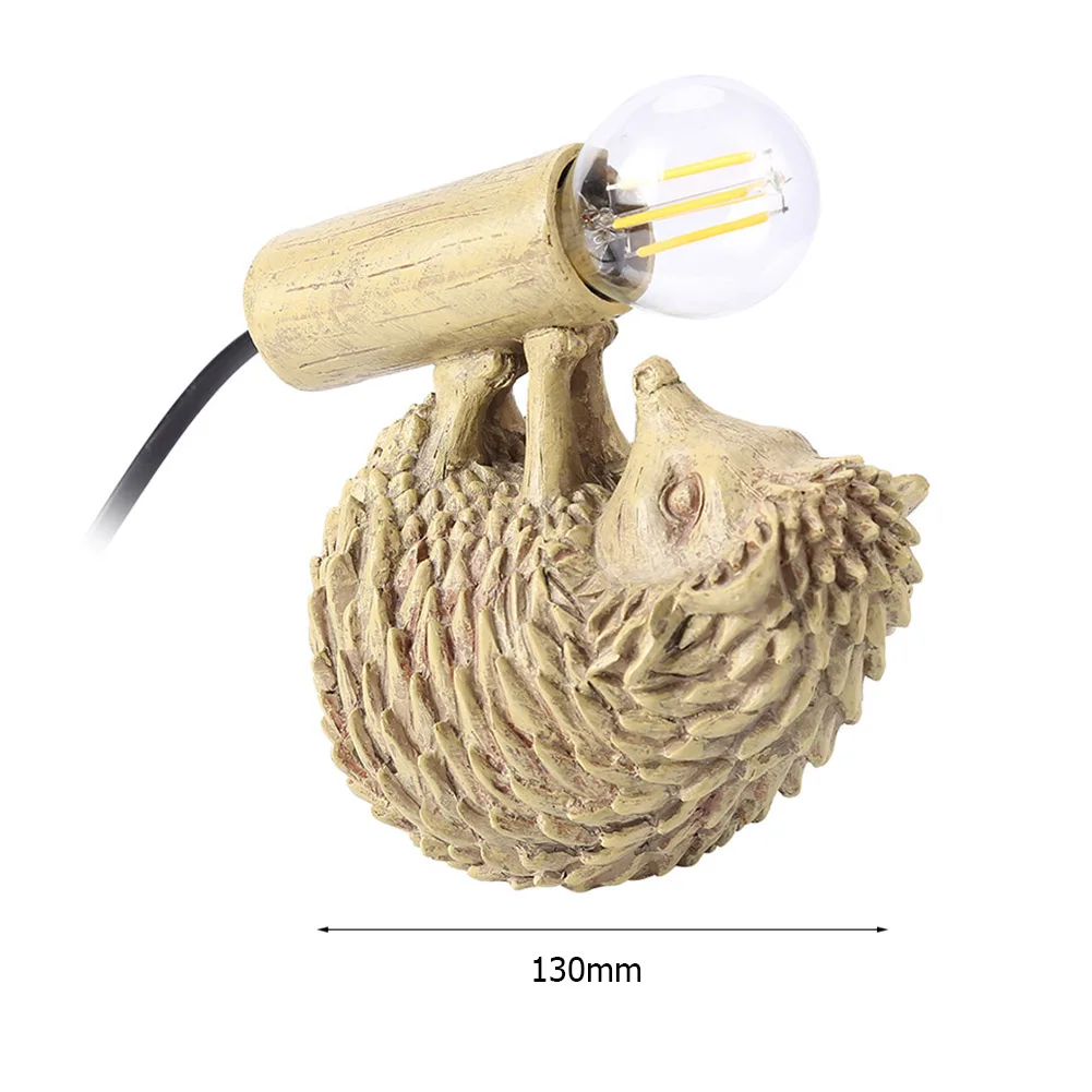 

Cute hedgehog LED night light bedroom living room desktop atmospheric light children's gift night light decorations