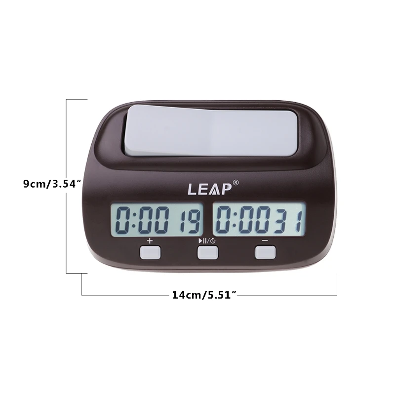 

High-quality Digital Chess Clock Contemporary Chess I-go Count Up Down Alarm Y4UB