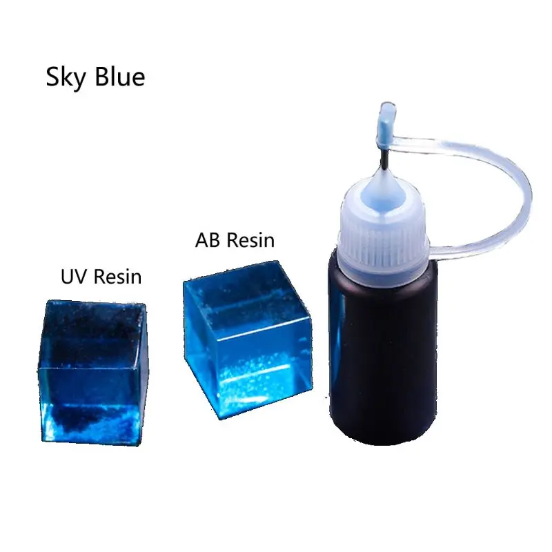 

10g 0.35oz Liquid Epoxy Resin Colorant Highly Concentrated Resin Pigments Kit Jewelry Making Resin Art Crafts Tools Kit