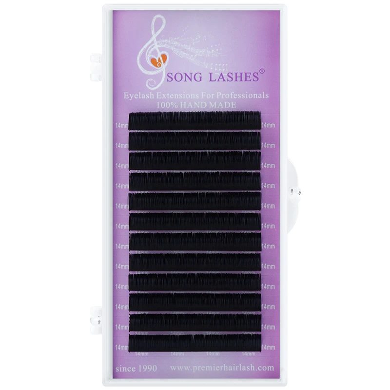 Ресницы для наращивания SONG LASHES по оптовой цене накладные ресницы салона