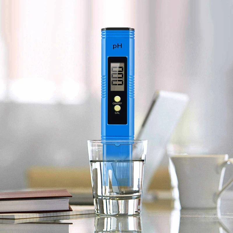 

Digital PH Meter, PH Meter 0.01 PH High Accuracy Water Quality Tester with 0-14 PH Measurement Range