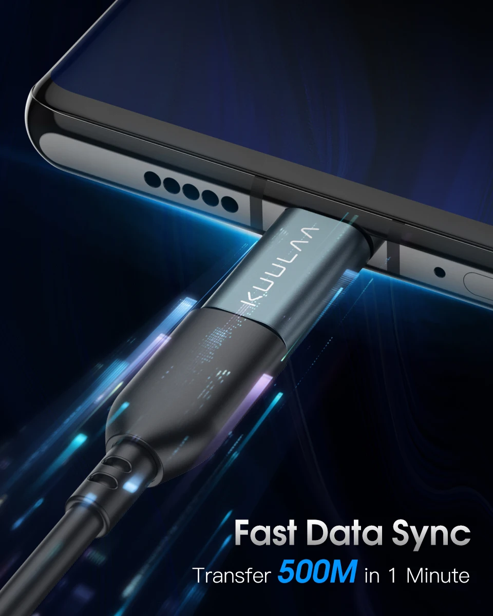 KUULAA USB C адаптер типа OTG C на кабель зарядного устройства микро-usb конвертер для Macbook Pro samsung Galaxy S10 S9 huawei type-C USB OTG