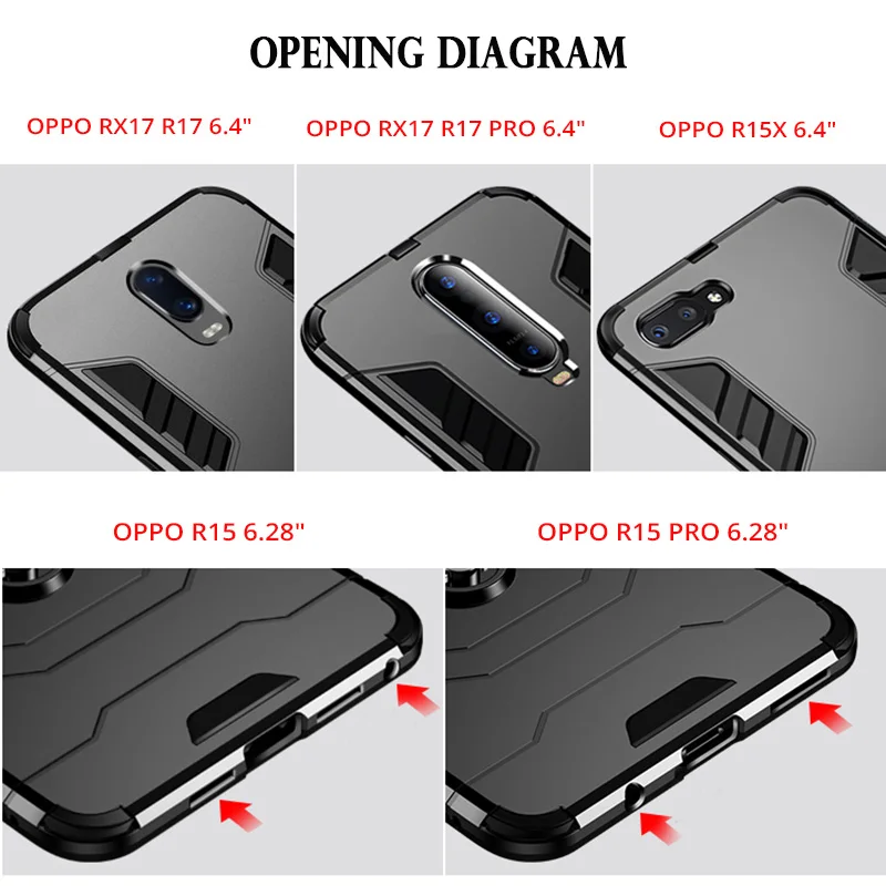 Чехол для OPPO A91 R17 RX17 R15 RX15 F9 F11 PRO A3S A5 A9 A39 A57 K1 F1 R9 R9S R11 R11S Plus A7X магнитный