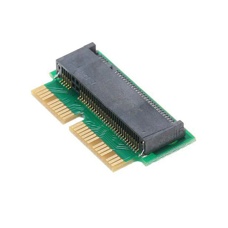 M ключ M.2 PCIe X4 NGFF AHCI 2280 SSD 12 + 16Pin адаптер карты как для MACBOOK Air 2013 2014 2015 A1465 A1466 Mac Pro A1398