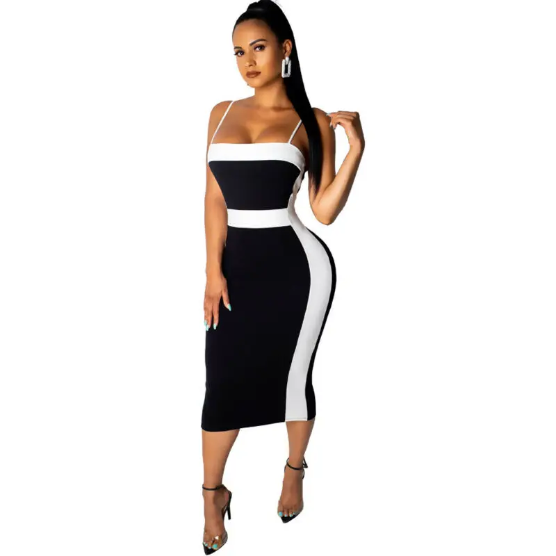 Винтаж сексуальное платье Для женщин Летнее Boho длинное вечерняя коктейль