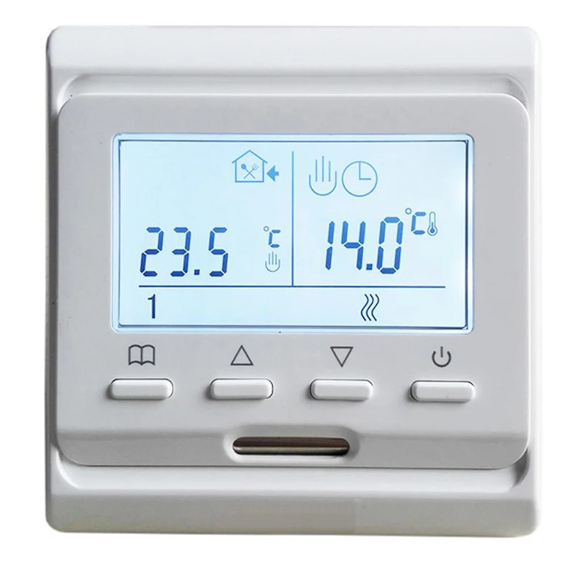 Нагревательный Электрический цифровой термостат метр Датчик контроллер винт