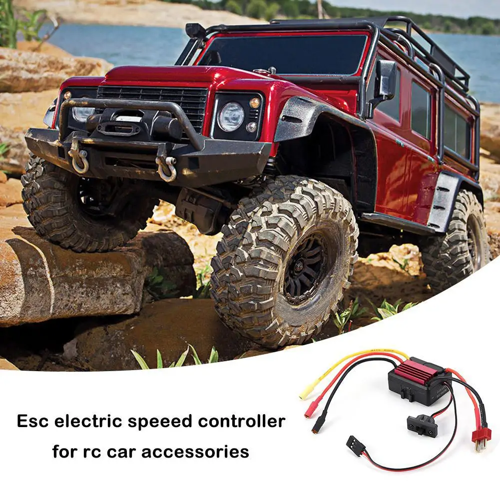 

RCtown 1pc Waterproof 35A ESC Brushless Motor Sensorless Engine Speed Controller for 1/16 1/18 1/20 RC Car