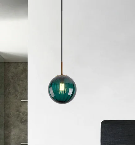 Скандинавский блеск кулон деко дом кристалл гостиная ресторан украшение дома E27