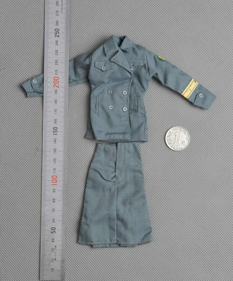 

1/6 Scale WWII Female Signal Corps Uniforms Coat Dress Model for 12''Body DIY