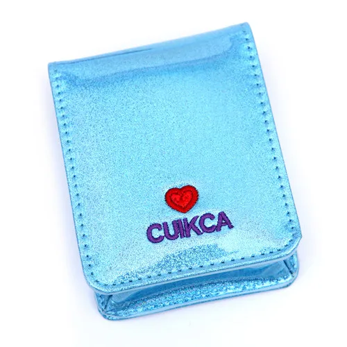 CUIKCA, женские кошельки-органайзеры, женская сумка для помады, блестящая косметичка для путешествий, косметичка для макияжа, чехол для макияжа, косметичка - Цвет: blue