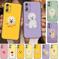gykz cartoon shiba inu dog for xiaomi redmi note 10s 10 9t 9s 9 8t 8 7s 7 6 5a 5 pro max soft black phone case