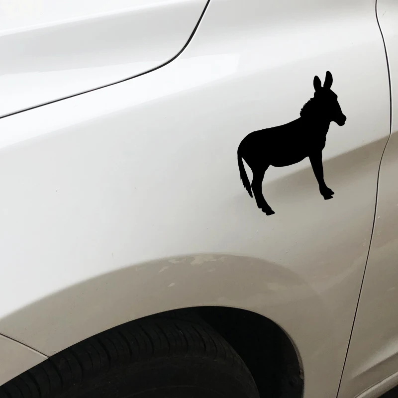 Автомобильная наклейка KKs с красивым рисунком осла Водонепроницаемые