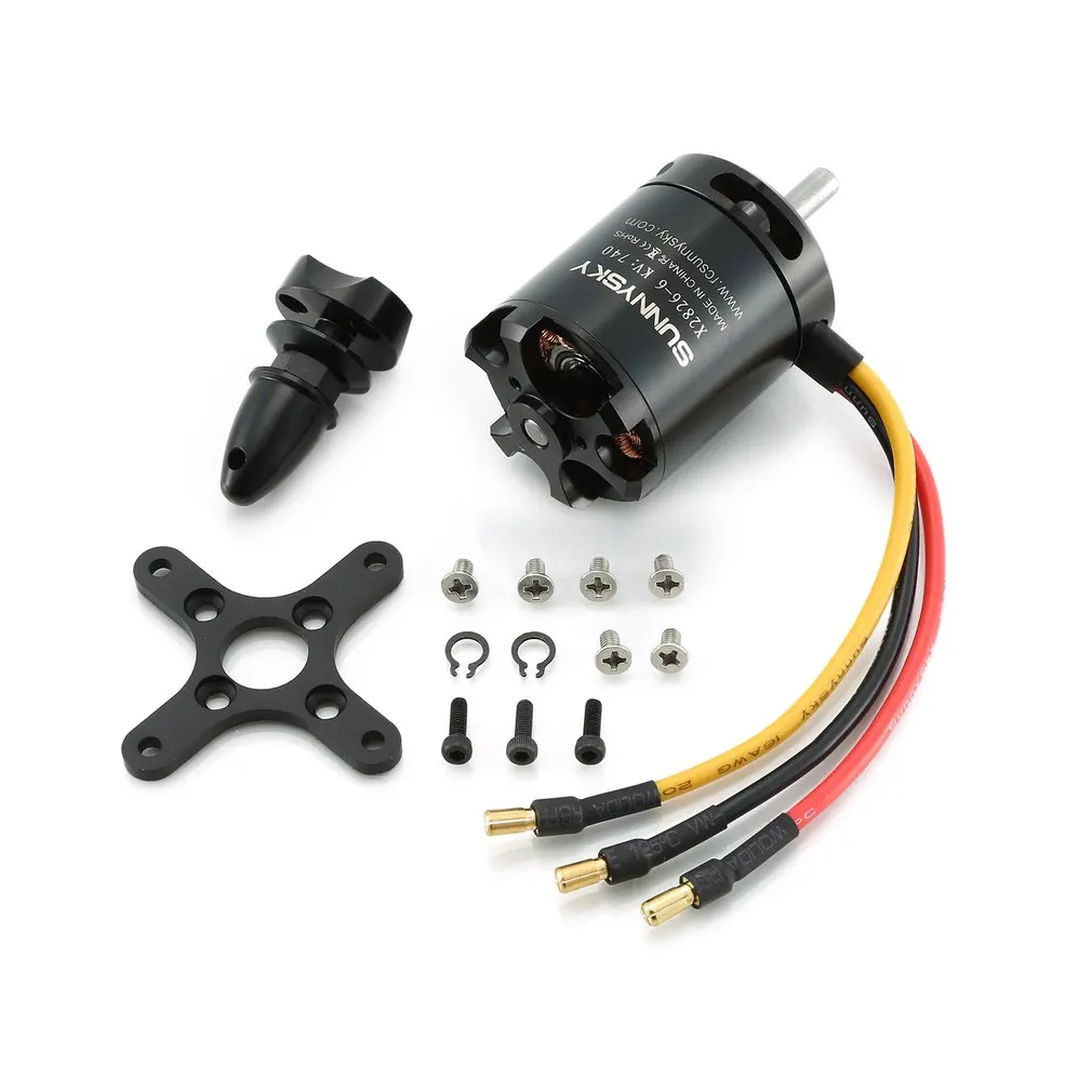 SUNNYSKY X2826 740KV 1080KV бесщеточный мотор с фиксированным крылом для многоосевой