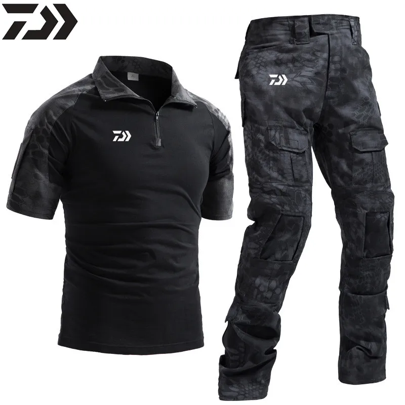 

Daiwa Men Suit For Fishing Pants Outdoor Camping Hiking Sport Wear Fishing Clothes Men Trousers Camouflage Jackets Fishing Shirt