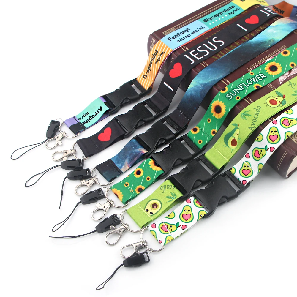 Шнурок BH1149 Blinghero с цветами для женщин мультяшный ремешок ключей стильный шнурок