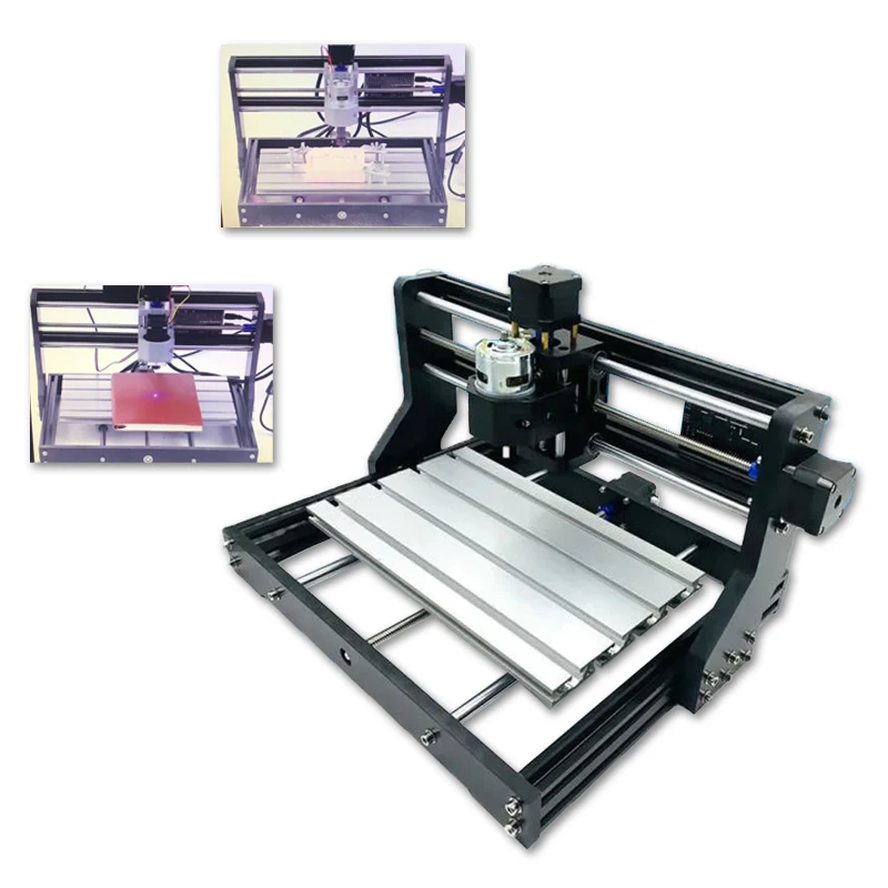 

CNC3018pro desktop engraving machine, small DIY laser picture woodworking engraving machine, multifunctional CNC engraving