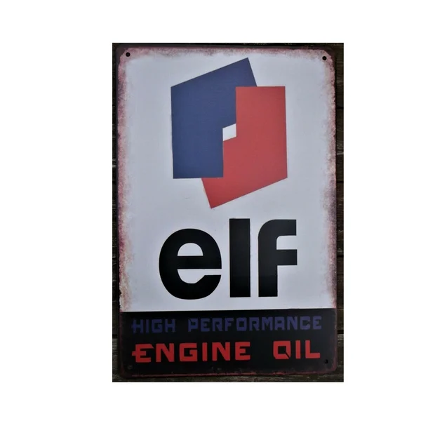 

Elf Metal Tin Sign Vintage Cafe Pub Retro Plaque Garage Kitchen Plaque Car