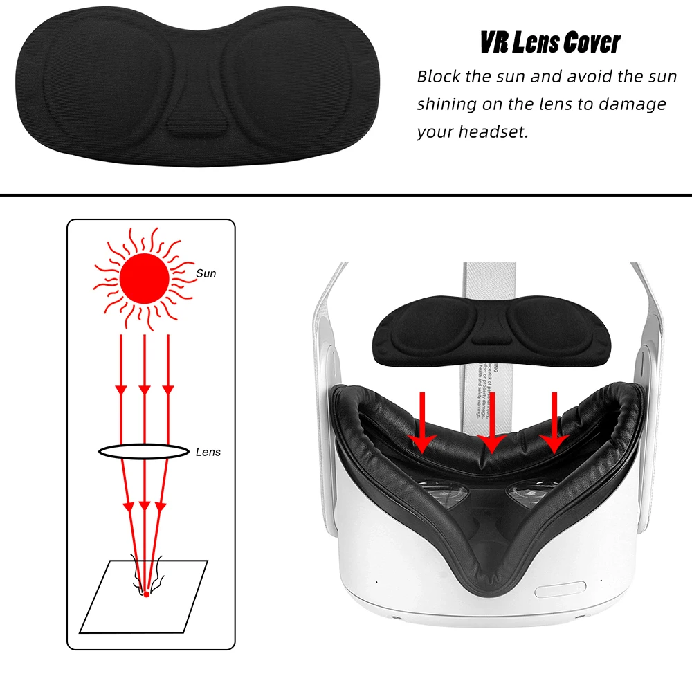 Для Oculus Quest 2 Замена PU Подушечка лица подушки уход за кожей крышка кронштейн