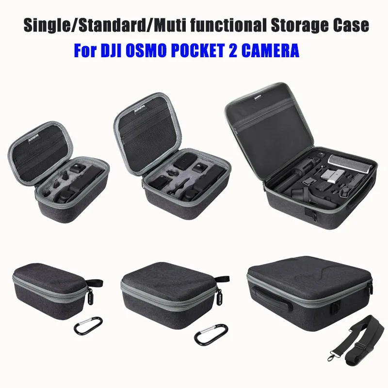 

Карманный 2 ручной карданный чехол для камеры, сумка для хранения, защитная жесткая коробка, сумочка для DJI OSMO POCKET 2, аксессуары