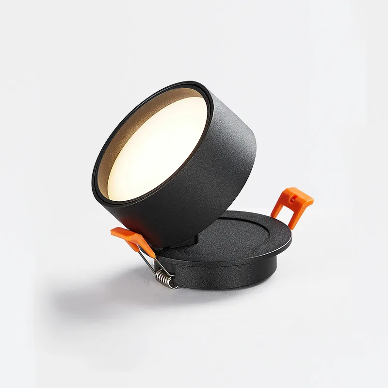 Приглушаемая Светодиодная панель 7 Вт 12 черно-белая 85-265 В переменного тока