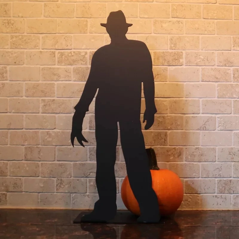 Настольные фигурки теней на Хэллоуин металлическое настольное украшение для