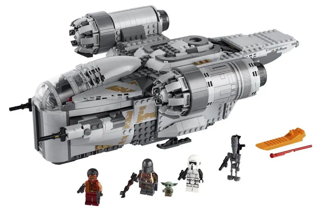 

75292 Spacecraft Puzzle Children Assembling Building Block Toys