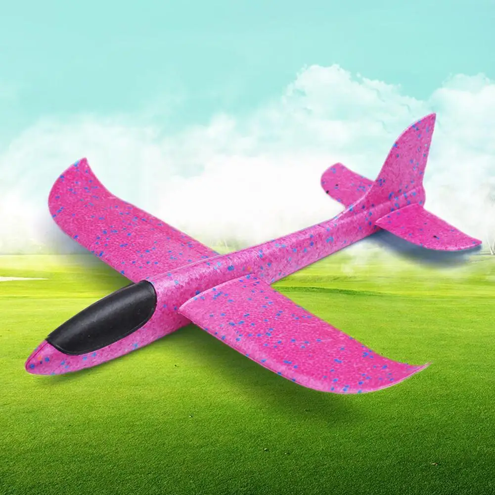

48cm Hand Throw Flying Planes Foam Aircraft Epp Resistant Game Toys Foam Model Aircraft Children Party Airplane Plastic X3a5