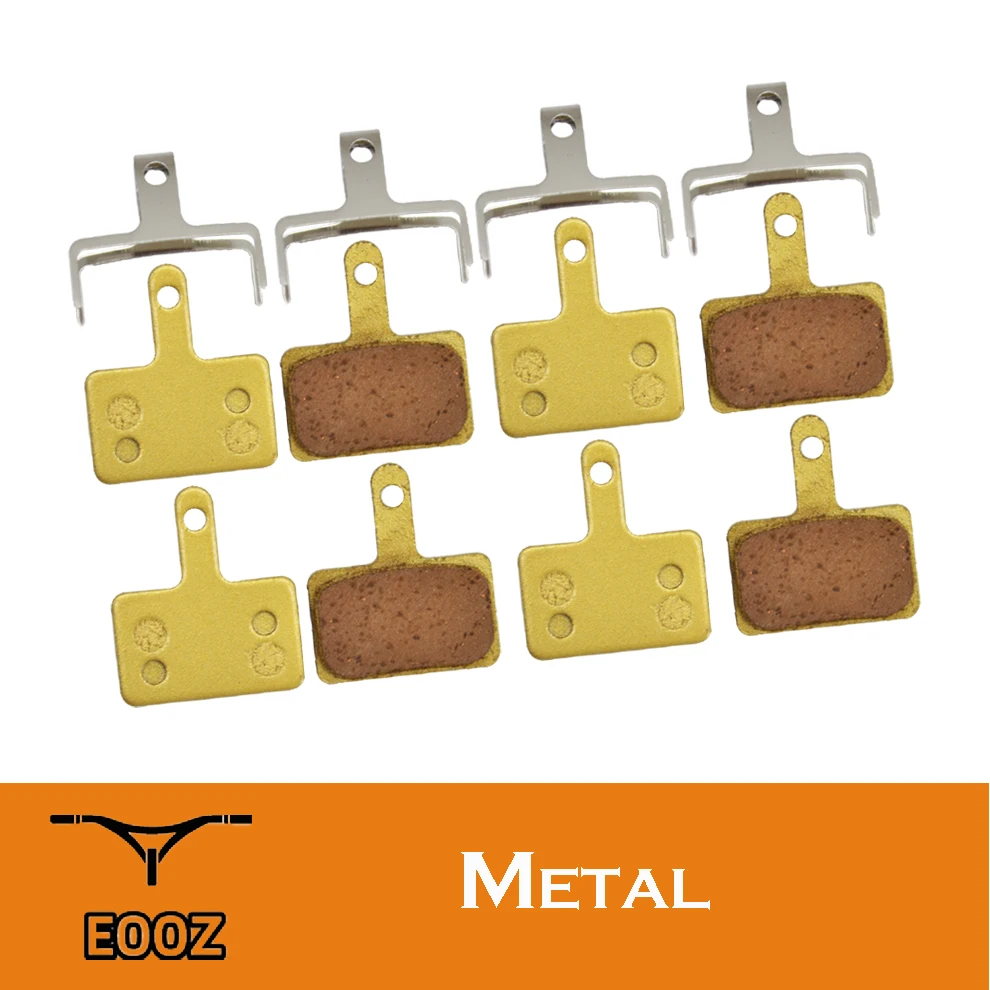 

4 Pairs METAL Bicycle Metallic Disc Brake Pads For SHIMANO B01S M575 M525 M515 M486 M485 M475 M446 M445 M416 M395 M375 M315