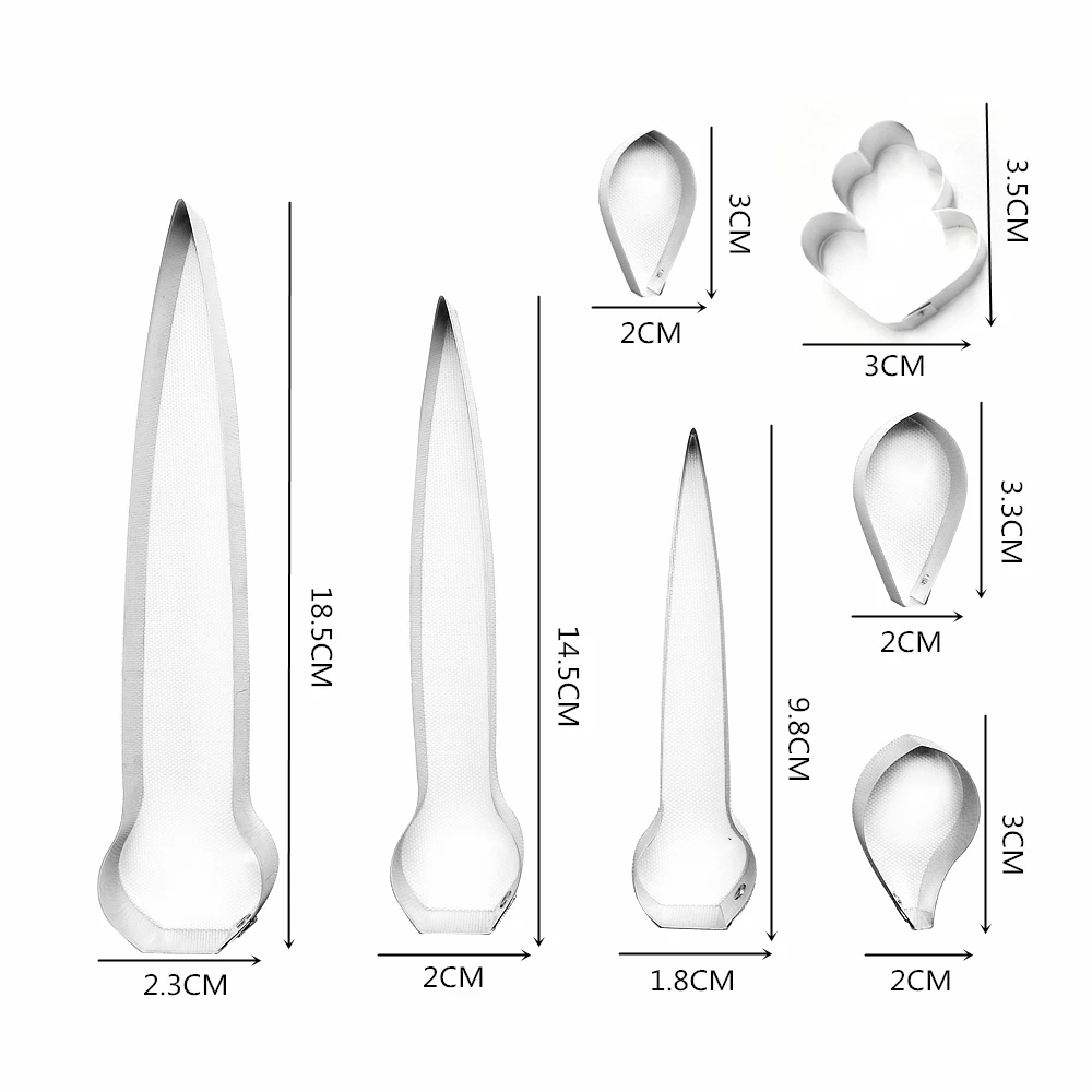 Cymbidium помадка сахарная ножи для цветов выпечки Торт украшения Полимерная глина