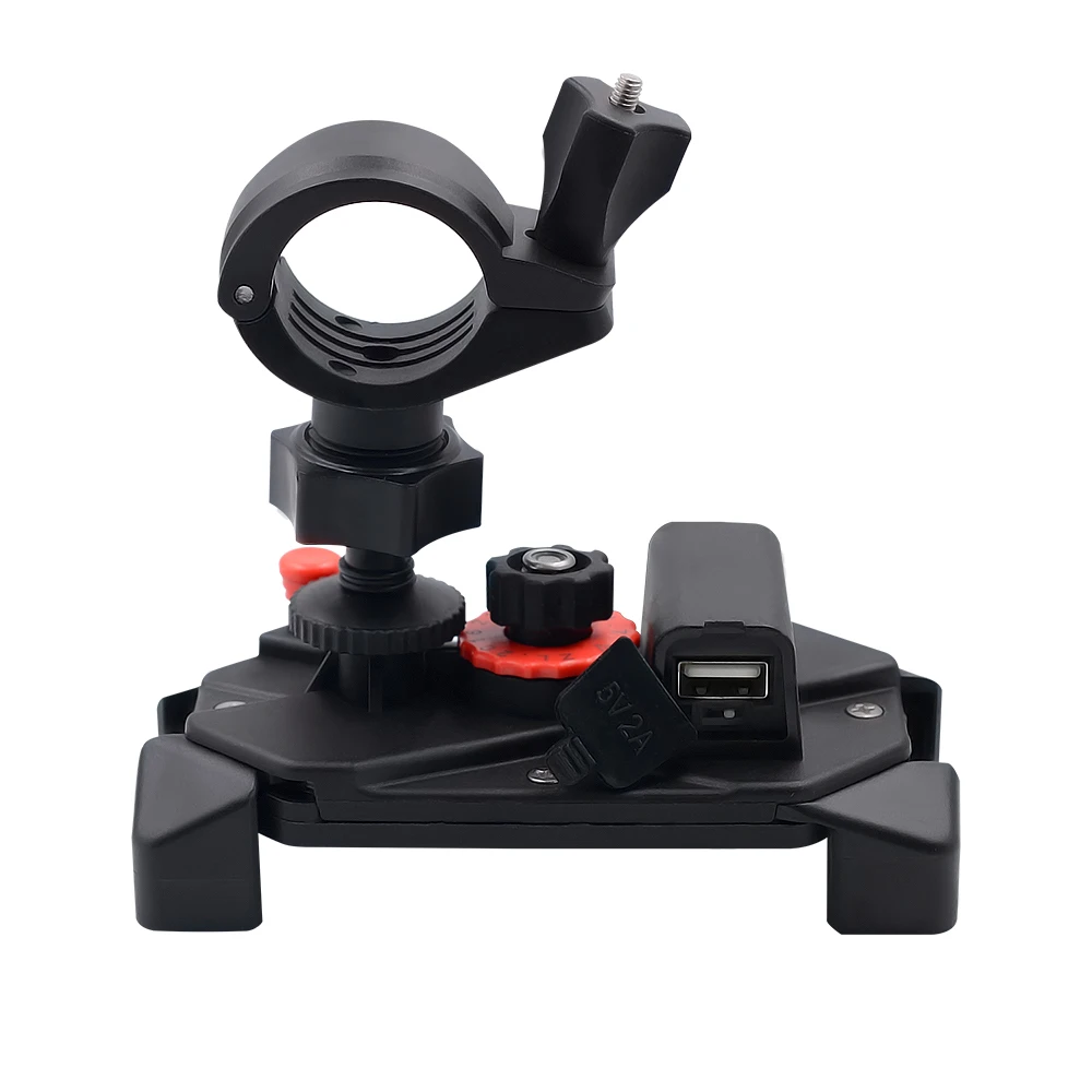 Мотоцикл USB изменение руль/заднего вида мобильного телефона держатель Поддержка