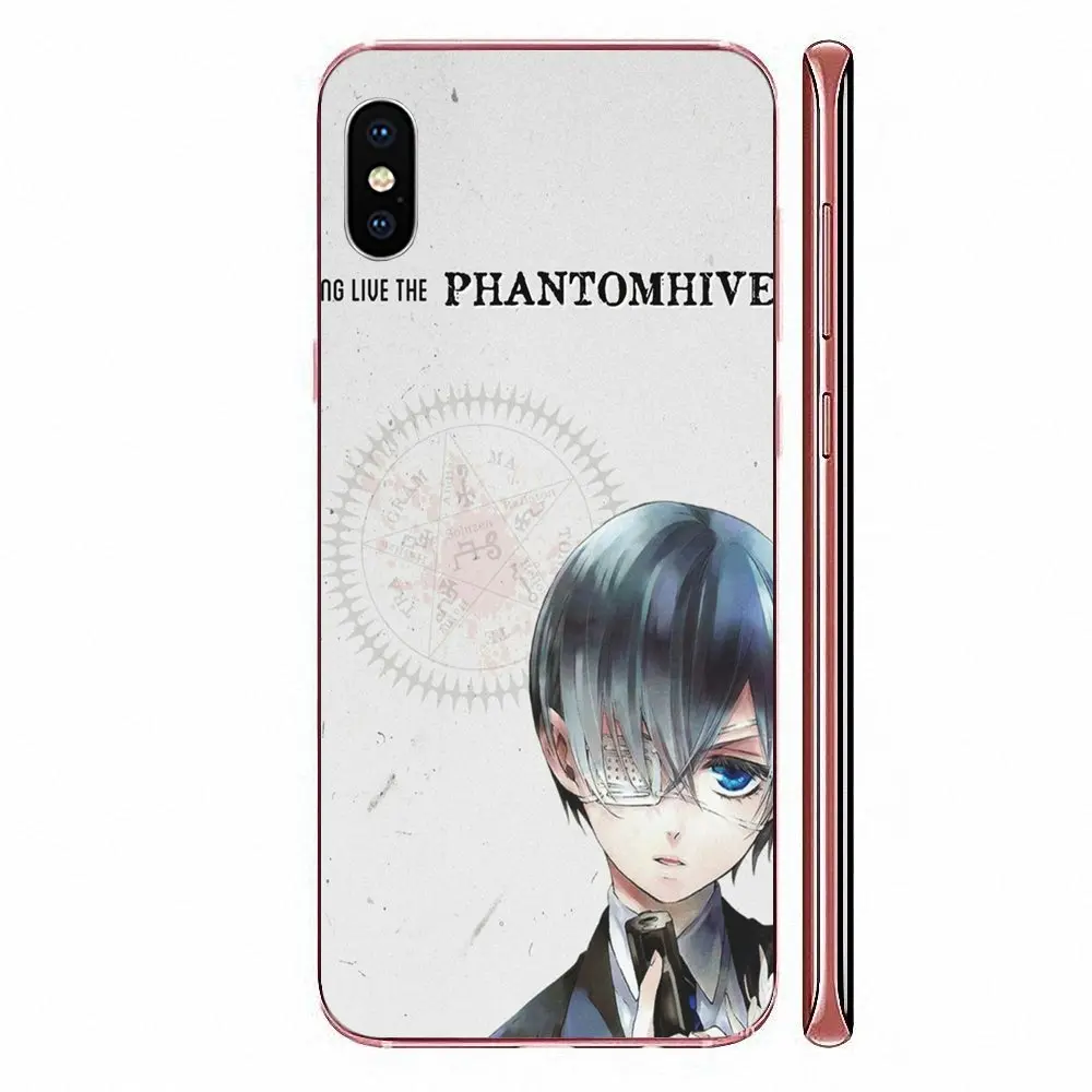 Япония Аниме Kuroshitsuji Черный Дворецкий Ciel для Sony Xperia XZS XA1 L1 XA X Z Z1 Z2 Z3 Z4 Z5 XZ1 Compact E5 XZ