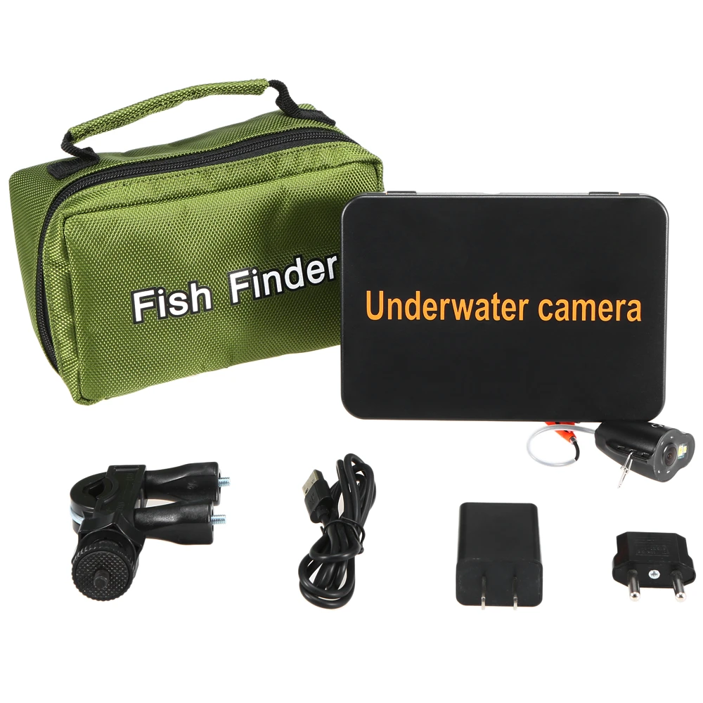 15 м 1000TVL подводная лед рыболовная Камера Рыболокаторы 4 шт. инфракрасный 2 белых