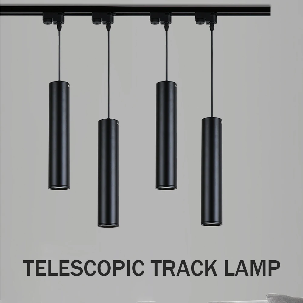 LED Track Light Spotlights 5W COB Track Lamp 220V 110V led  Rail Spot Lights Aluminum Hanging Lighting For Clothing Shop home