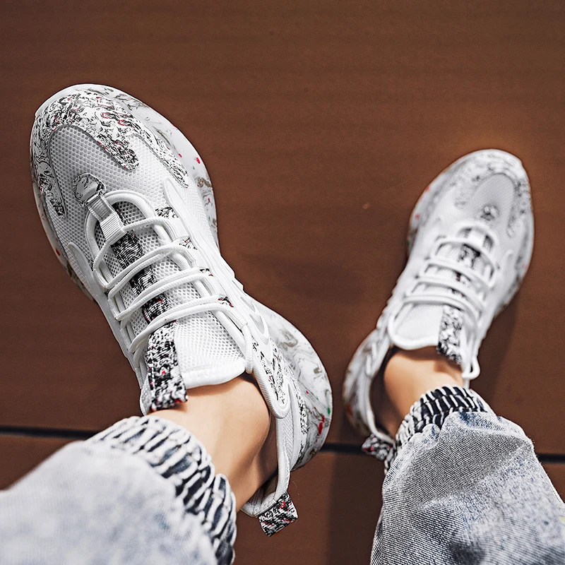 

White Trainers Black Sneakers Man White Men Mens Shoes Sports Men's 2020 Platform Athletic Chunky Luxury Big Unisex
