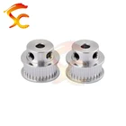 5 шт., алюминиевые 30 зубьев шкива ГРМ GT2, отверстие 8 мм, ширина 6 мм, ремень (GT2 30 зубьев) для 3D-принтера