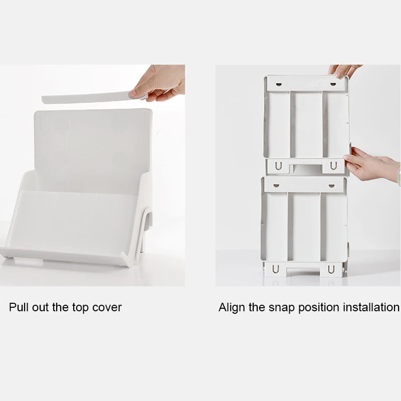 

2pcs Nordic Style Shoe Rack Multi-layer Assembly Vertical Dust-proof Plastic Shoe Storage Shelf L23