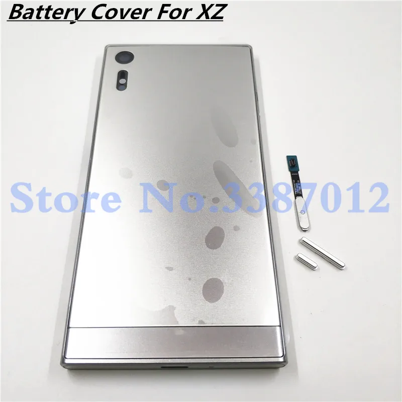 Оригинальный корпус для Sony Xperia XZ F8332 F8331 задняя крышка батарейного отсека рамка