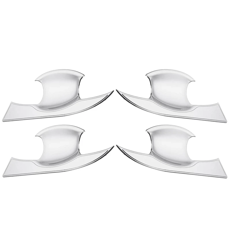 4 шт. хромированная дверная ручка Чаша Крышка Декоративная Накладка для Toyota RAV4 2019