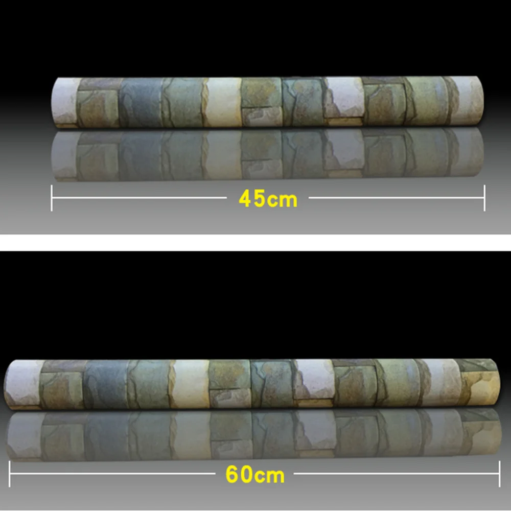 

3D Stone Wallpaper Brick Sticker Peel and Stick Wall Decals Decoration for Home (SA-1024)