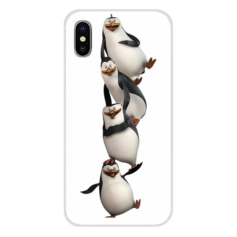 Penguins of Madagascar Movie Accessories Phone Cases Covers For Samsung Galaxy A3 A5 A7 A9 A8 Star A6 Plus 2018 2015 2016 2017 | Мобильные