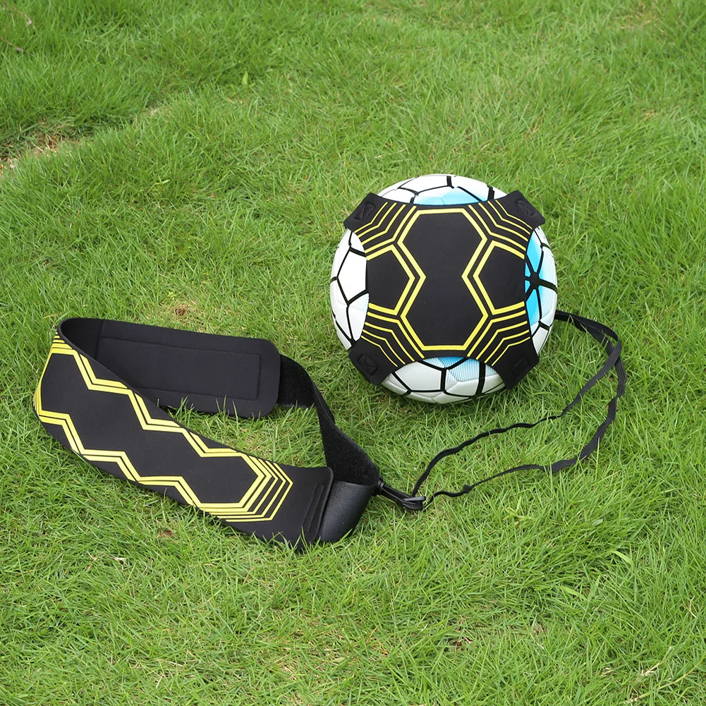 Adjustable Football Kick Trainer Soccer Ball Training Equipment Elastic Practice Belt Sports Assistance Soccer Solo Practice