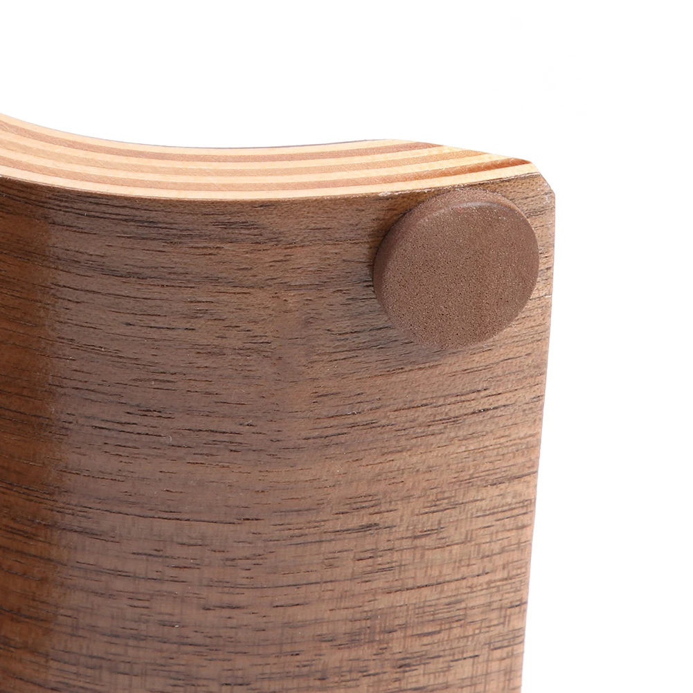 Деревянная подставка для наушников легкость портативность не занимает места