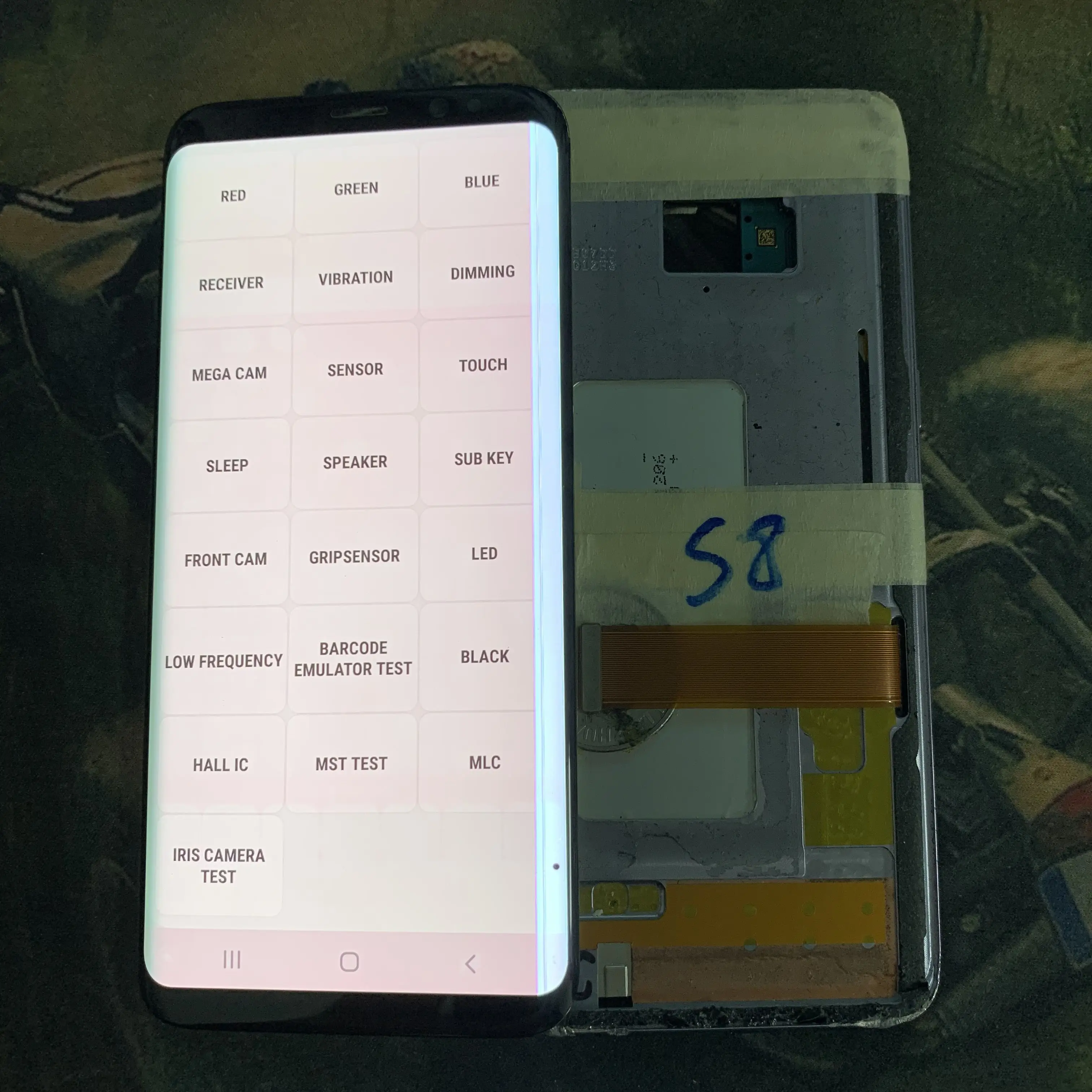 ЖК дисплей с дигитайзером сенсорного экрана для Samsung Galaxy S8 G950 G950F|Экраны мобильных