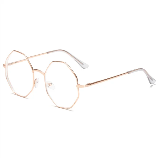 Очки в стиле ретро для мужчин и женщин прозрачные искусственные очки круглые |