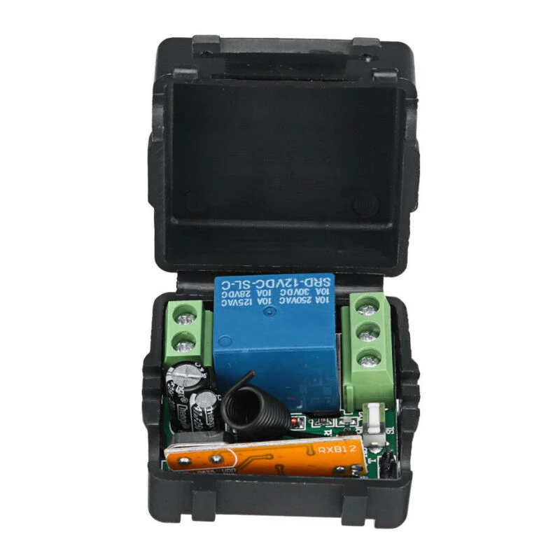 DC 12V 1 CH релейный приемник RF передатчик 433 МГц беспроводной пульт дистанционного